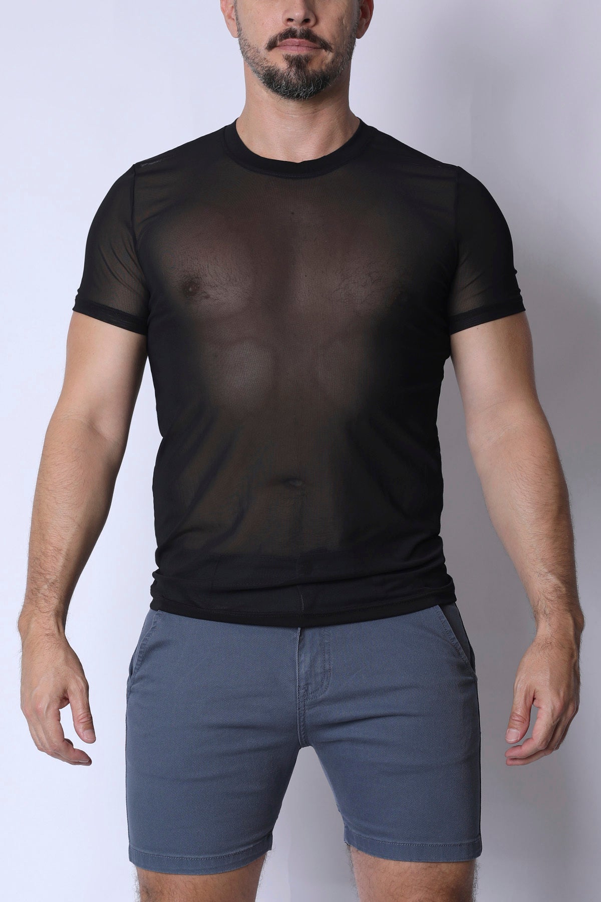 CAMISETA CORTA DE ENCAJE POSITANO