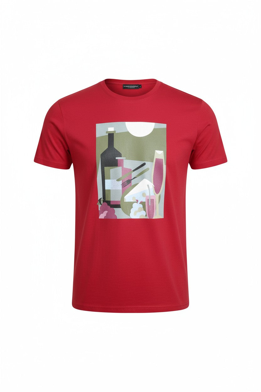 ABSTRACT GRAPHIC T-SHIRT