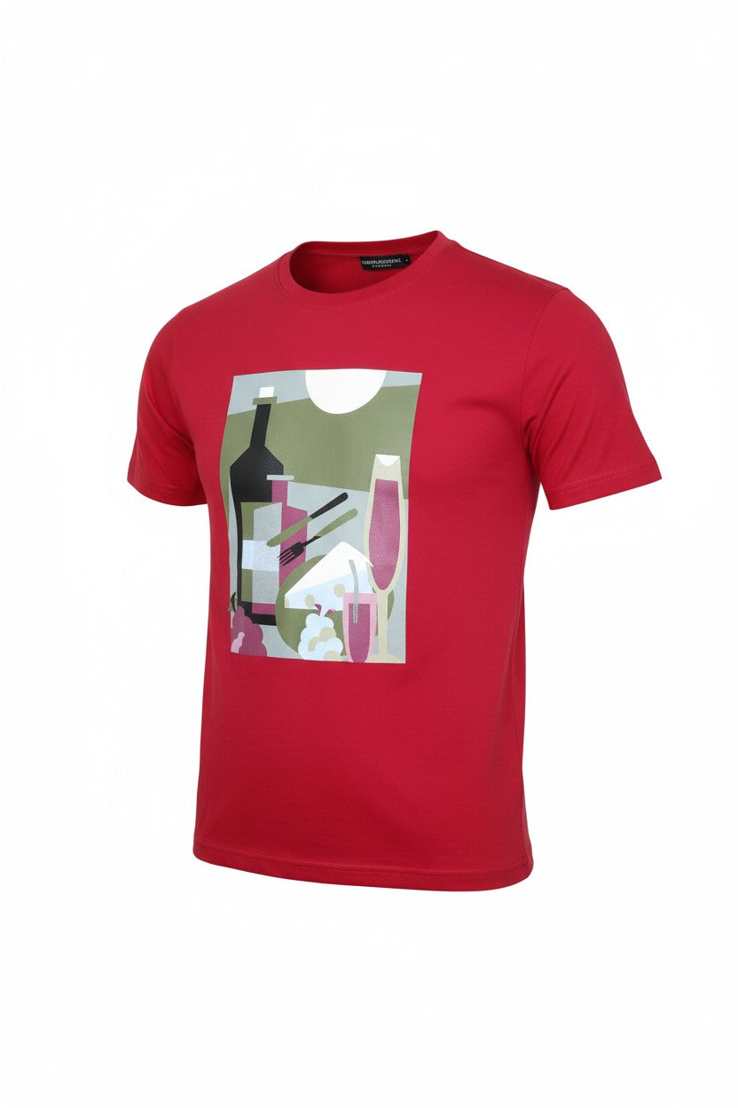 ABSTRACT GRAPHIC T-SHIRT