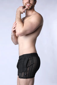 SICILY CROCHET MESH SHORT