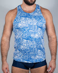 FUN SQUARE PRINT TANK