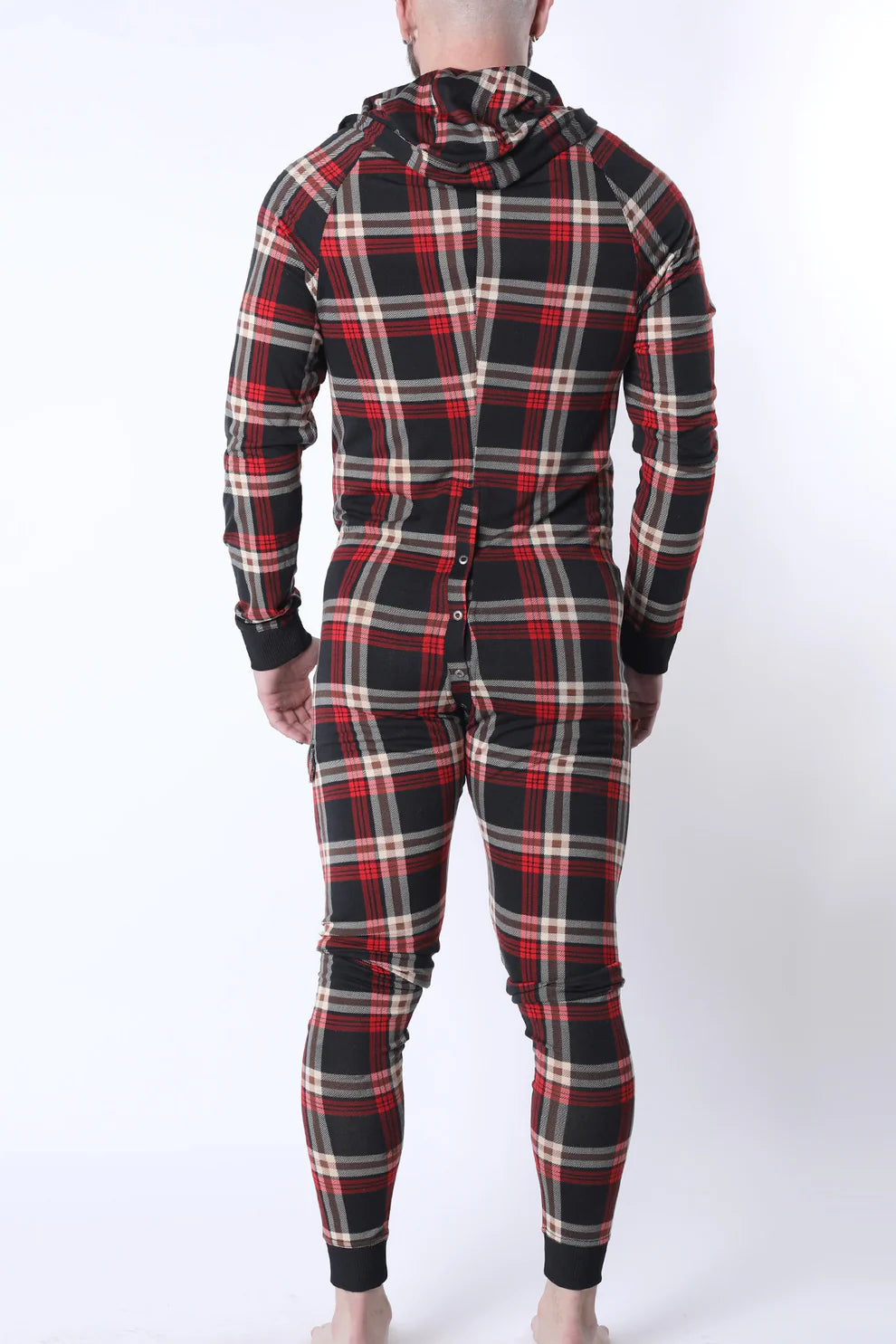 LUMBER JACKED UNION SUIT