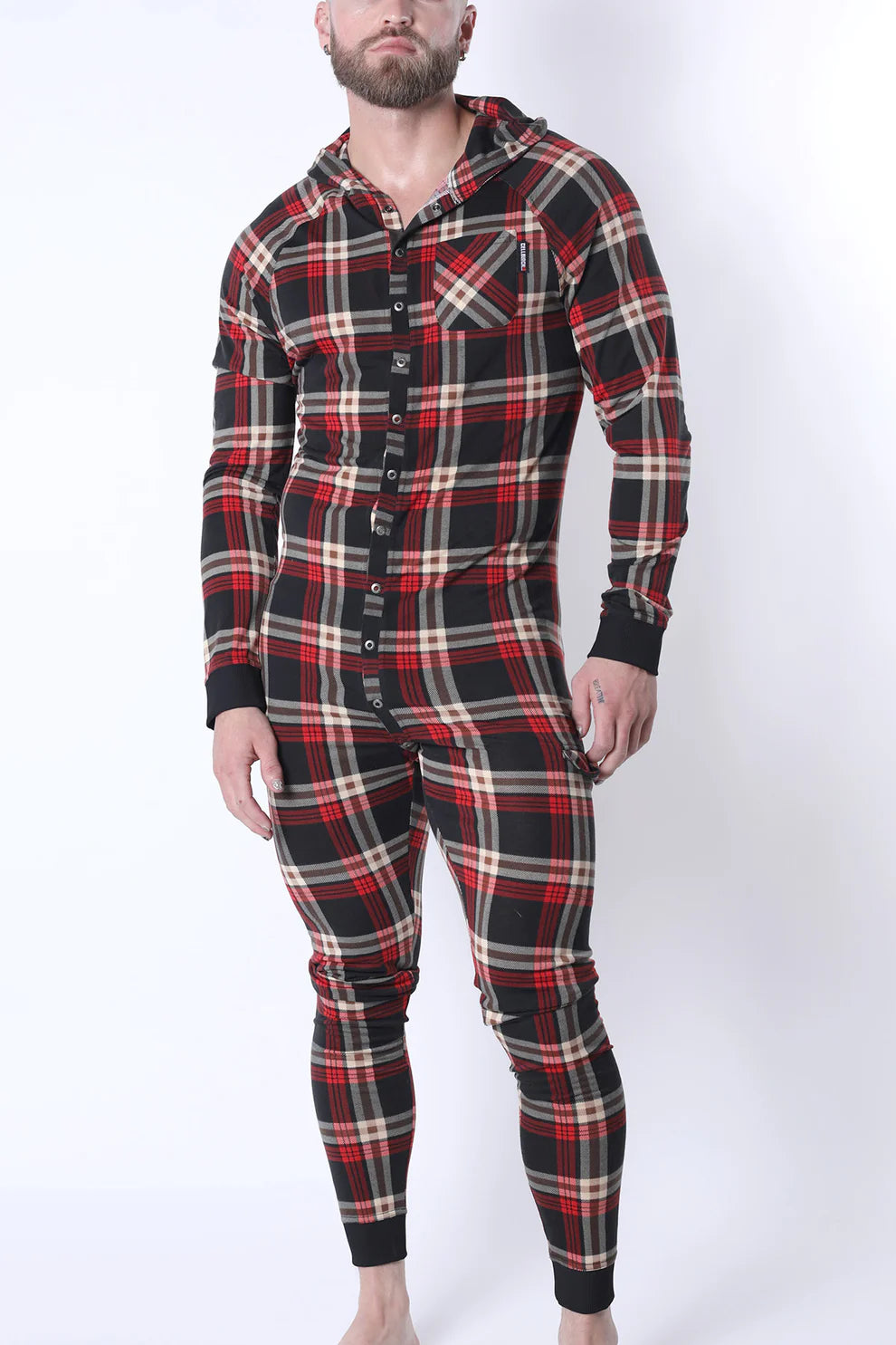 LUMBER JACKED UNION SUIT
