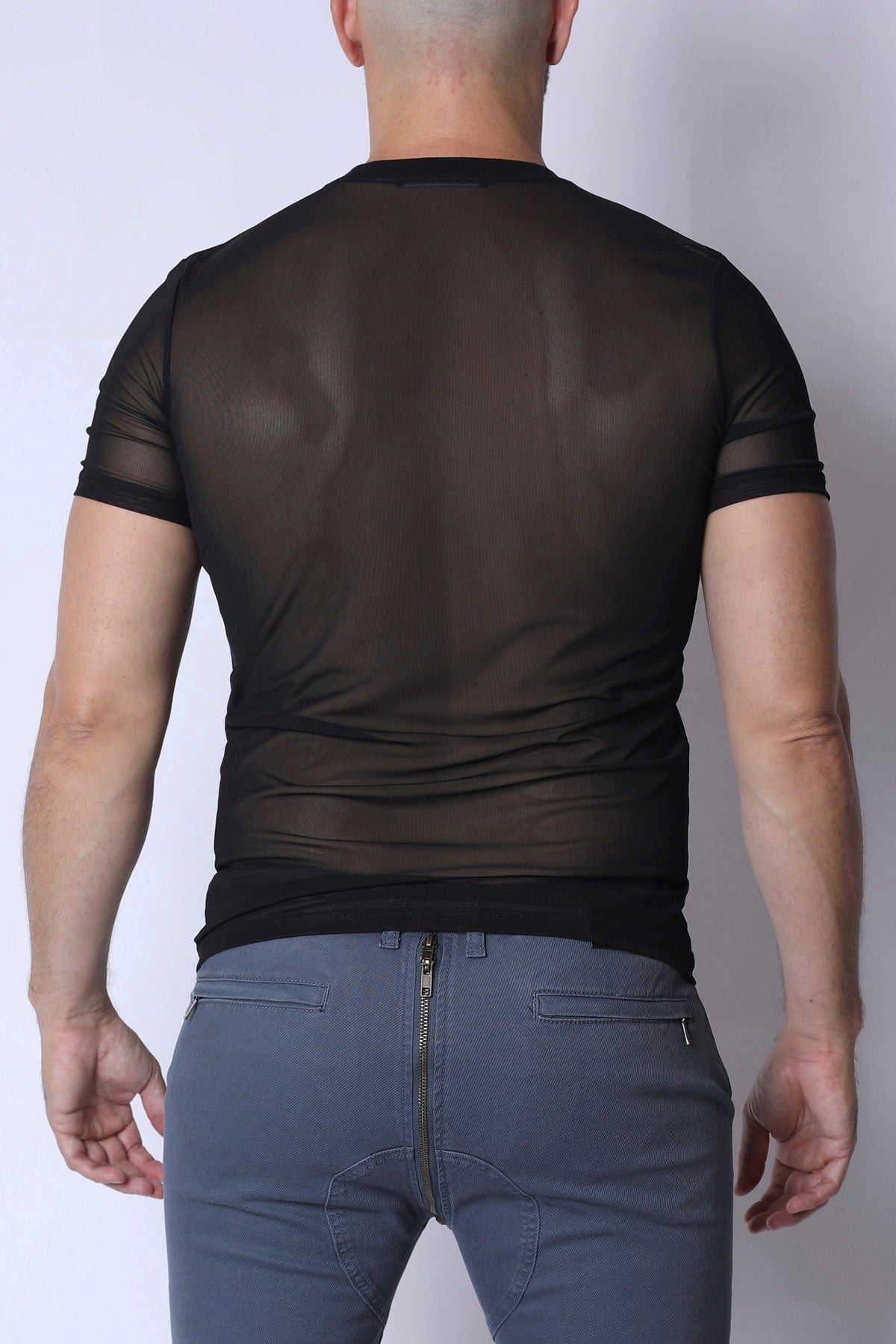 CAMISETA CORTA DE ENCAJE POSITANO