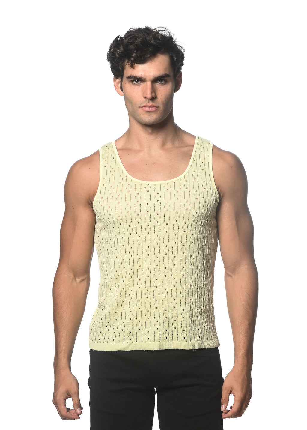 DOT DASH GOSSAMAR KNIT TANK