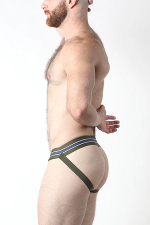 TIGHT END 2" SNAP UP JOCKSTRAP - 5 COLORS TO CHOOSE