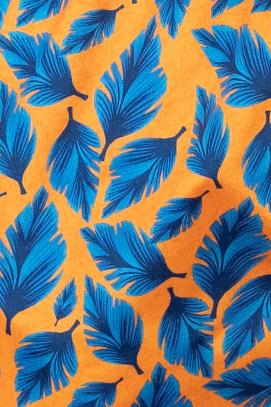 BAÑADOR CON ESTAMPADO DE PLUMAS
