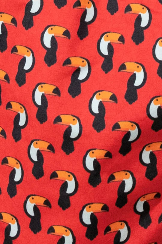 BAÑADOR CON ESTAMPADO DE TUCÁN