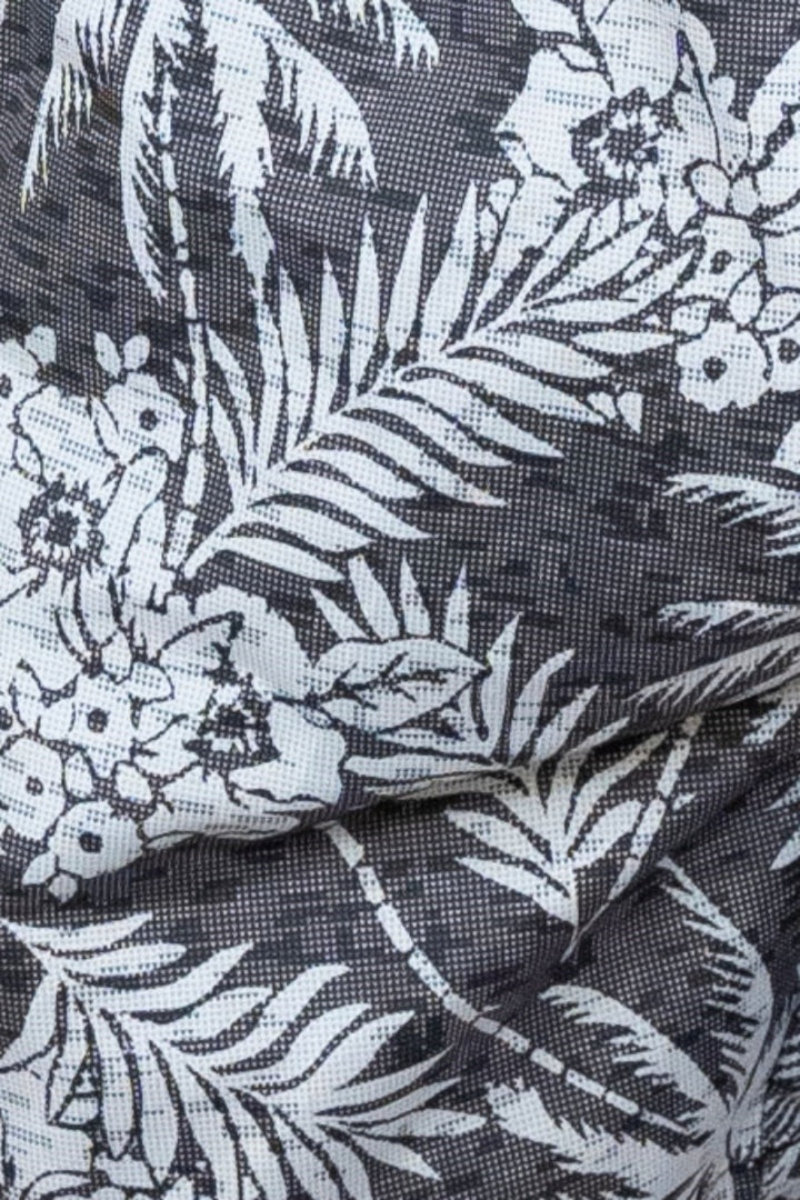 BAÑADOR CON ESTAMPADO HAWAIANO