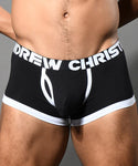 FLY TAGLESS BOXER W/ ALMOST NAKED® -BLACK