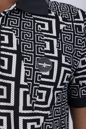 POLO CON CLAVE GRIEGA DE MYKONOS