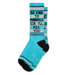 BE KIND TO ANIMALS CREW SOCKS