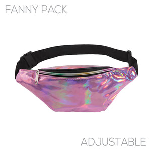 HOLOGRAPHIC FANNY PACK - IN 5 COLORS