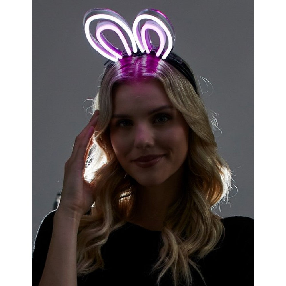 NEON BUNNY EARS HEADBAND