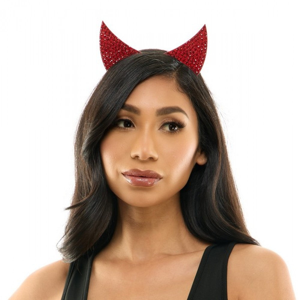 RHINESTONE DEVIL HEADBAND – Creative Male