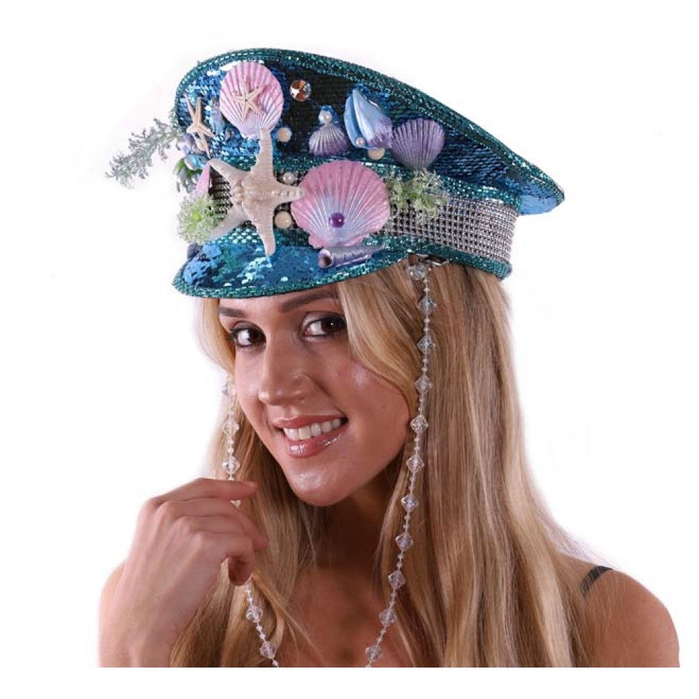 MERMAID CAPTAIN HAT