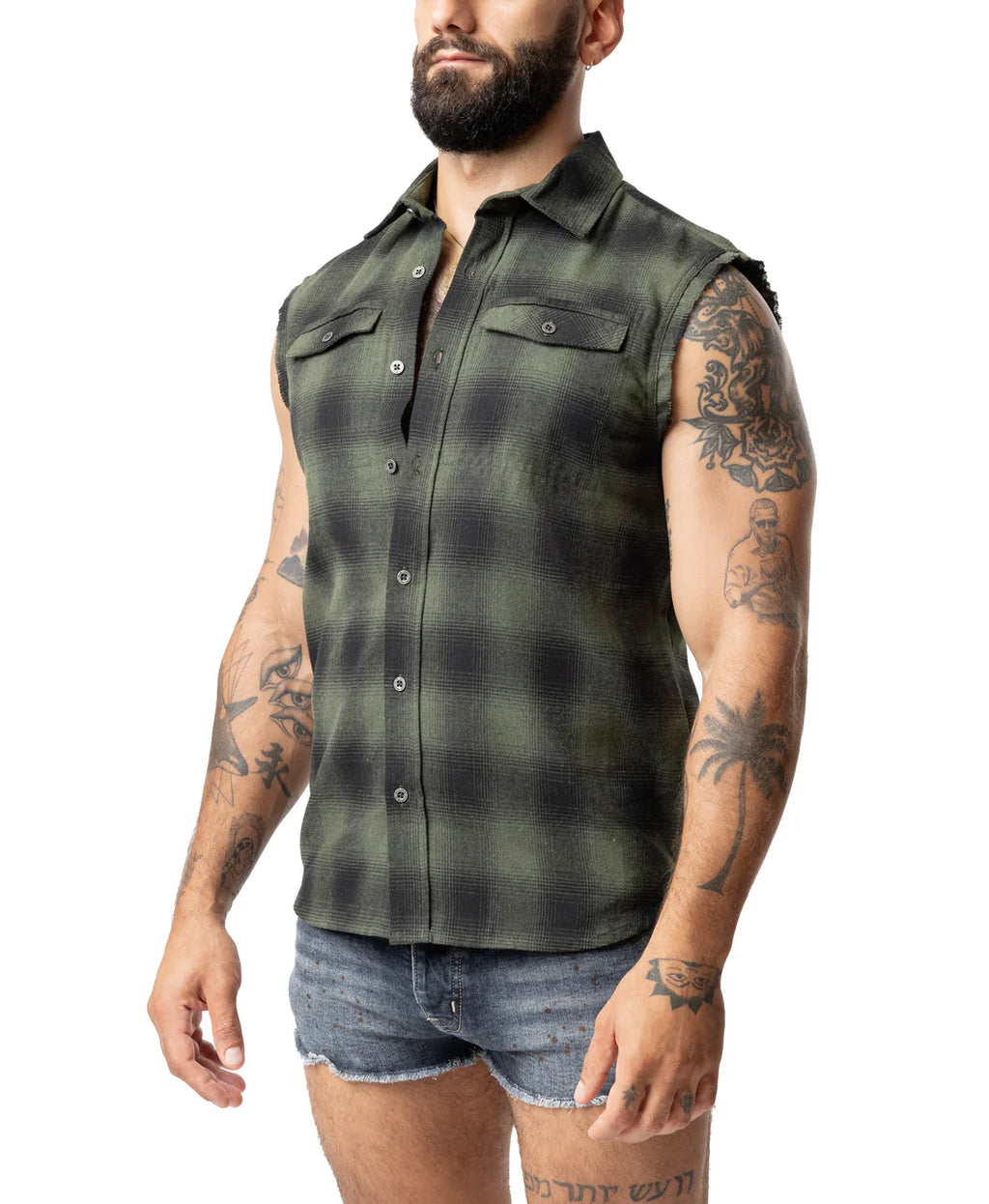 BRAWN SLEEVELESS SHIRT