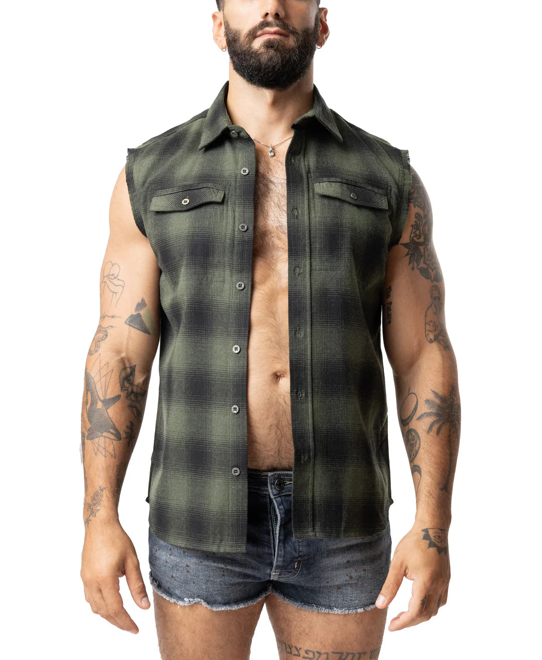 BRAWN SLEEVELESS SHIRT