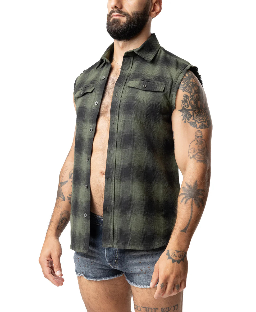 BRAWN SLEEVELESS SHIRT