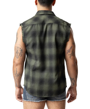 BRAWN SLEEVELESS SHIRT