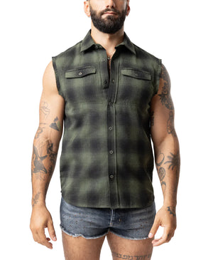 BRAWN SLEEVELESS SHIRT