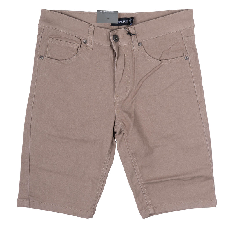 TWILL STRETCH SKINNY SHORT