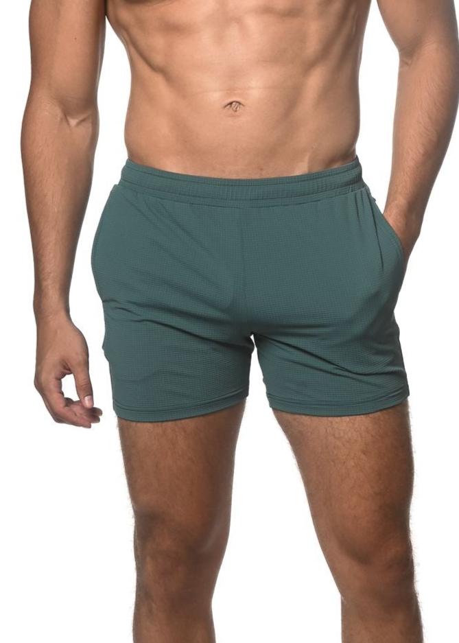 TEXTURED MESH PERFORMANCE SHORT