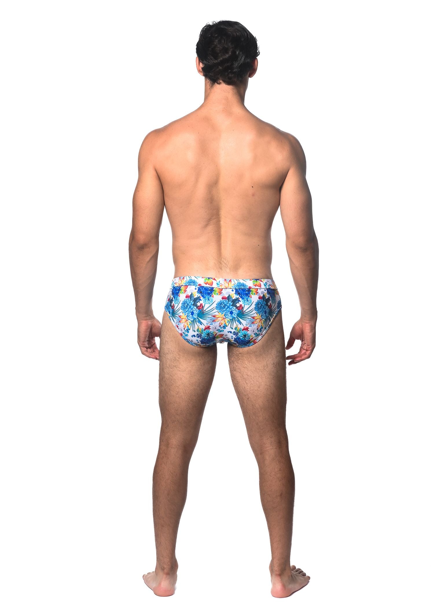 TROPICS PRINTED SWIM BRIEF