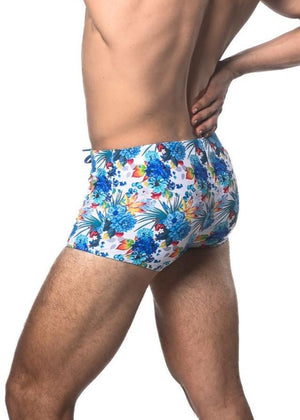 TROPICS PRINTED SWIM TRUNK