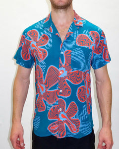 HIBISCUS FLORAL S/S SHIRT