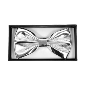 SILVER OR GOLD BOW TIE