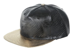 FAUX LEATHER 5 CAP  Available in 3 Colors