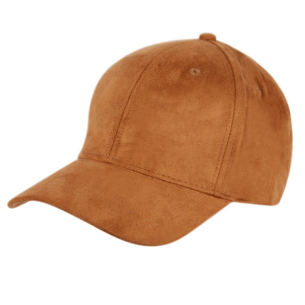 FAUX SUEDE CAP Available in 8 Colors