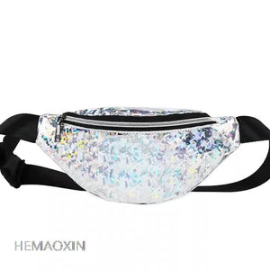 HOLOGRAPHIC FANNY PACK