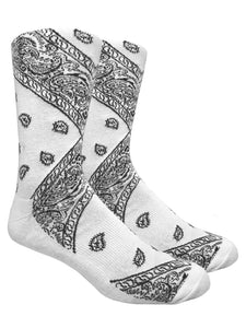 CALCETINES CON ESTAMPADO DE PAÑUELO