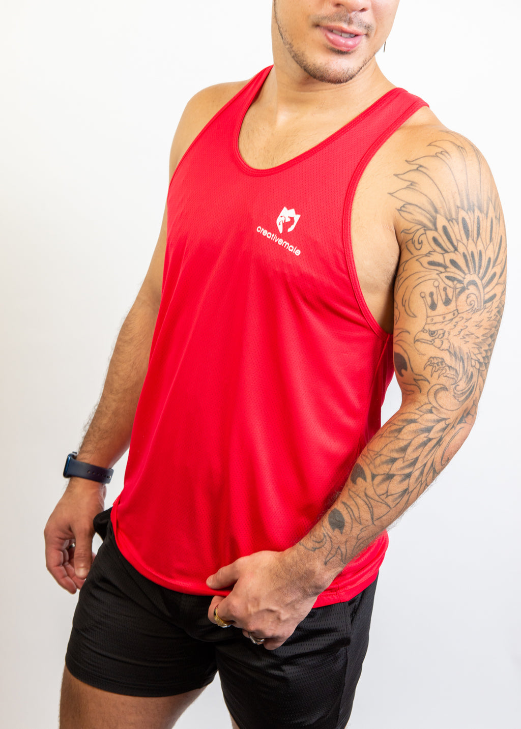 CREATIVE MALE GYM TANK - 3 Colors to Choose